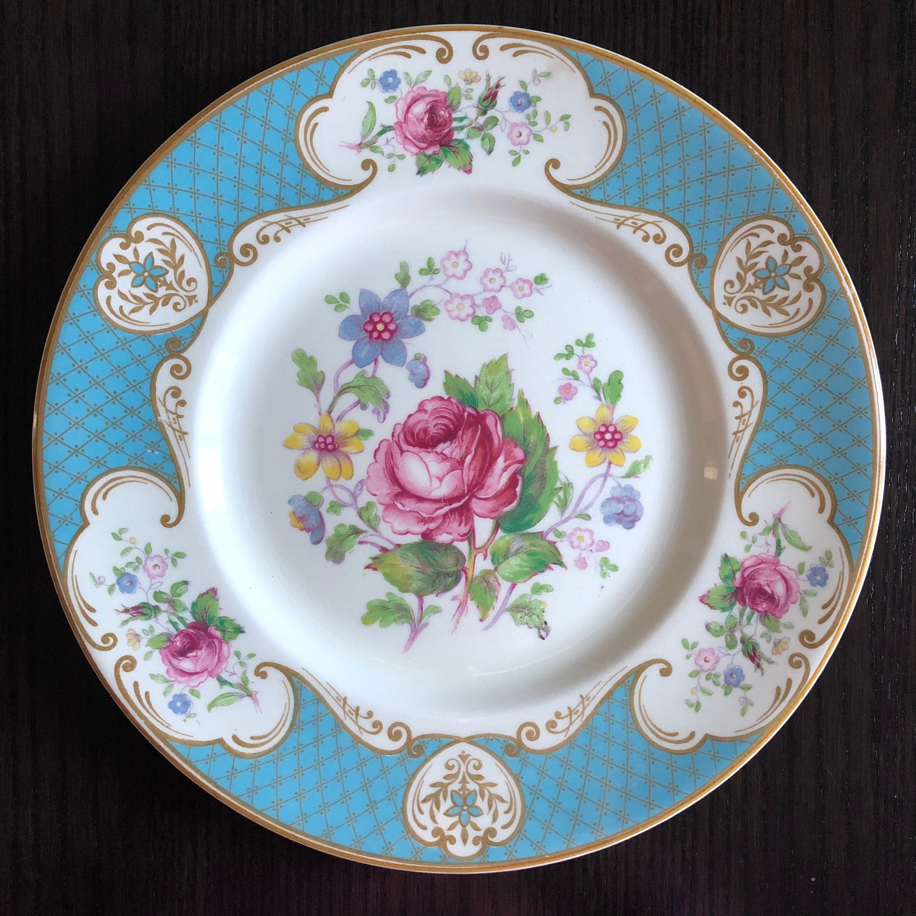 Myott Staffordshire Rose Dinner Plate