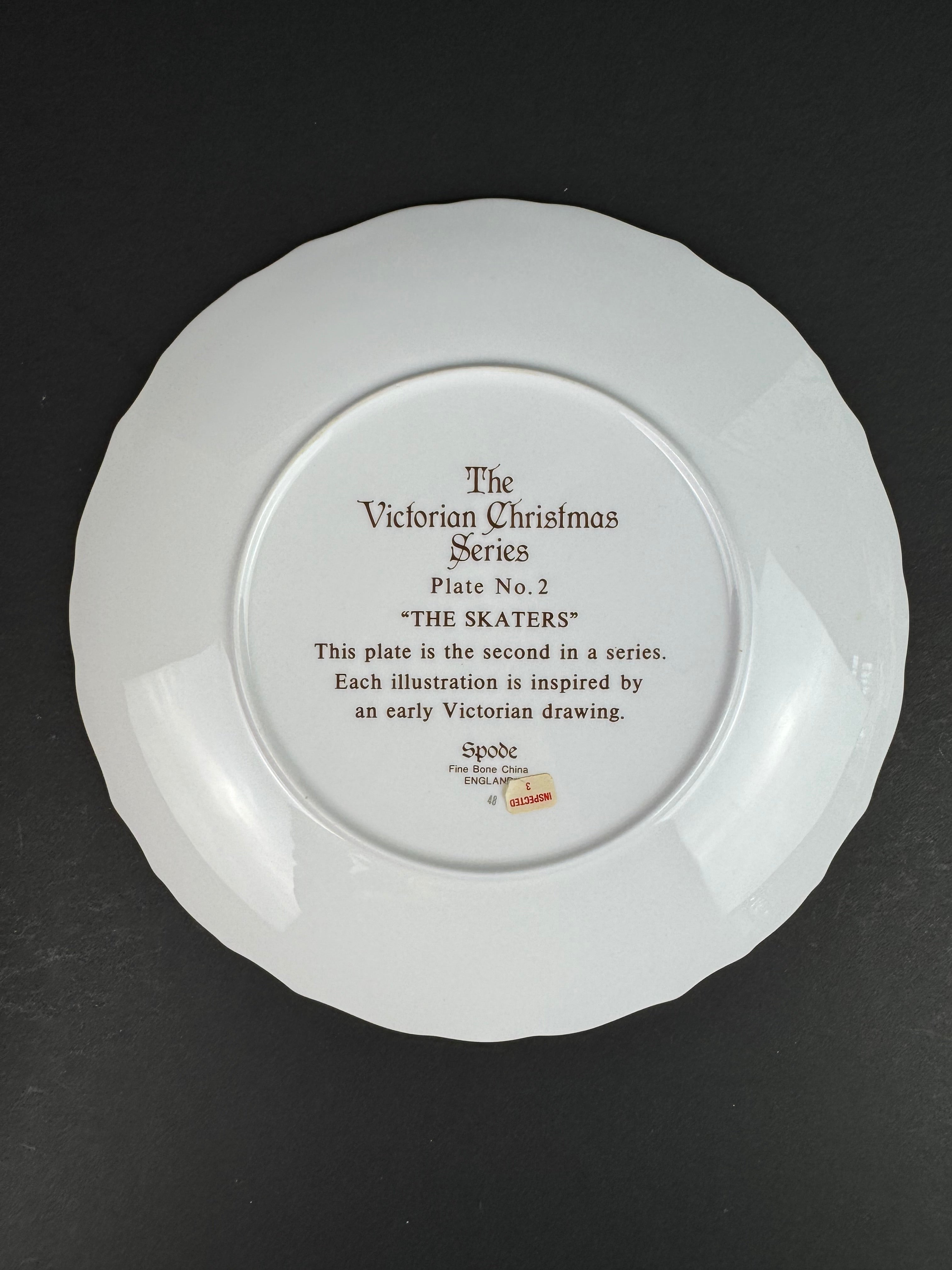 Spode Victorian Christmas Plate N 2